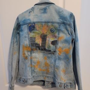 Upscale original design jean jacket